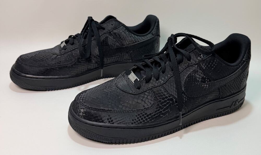 Nike Air Force 1 Low Kobe Bryant Forever Black IB0018-003 Size 12 LA LAKERS